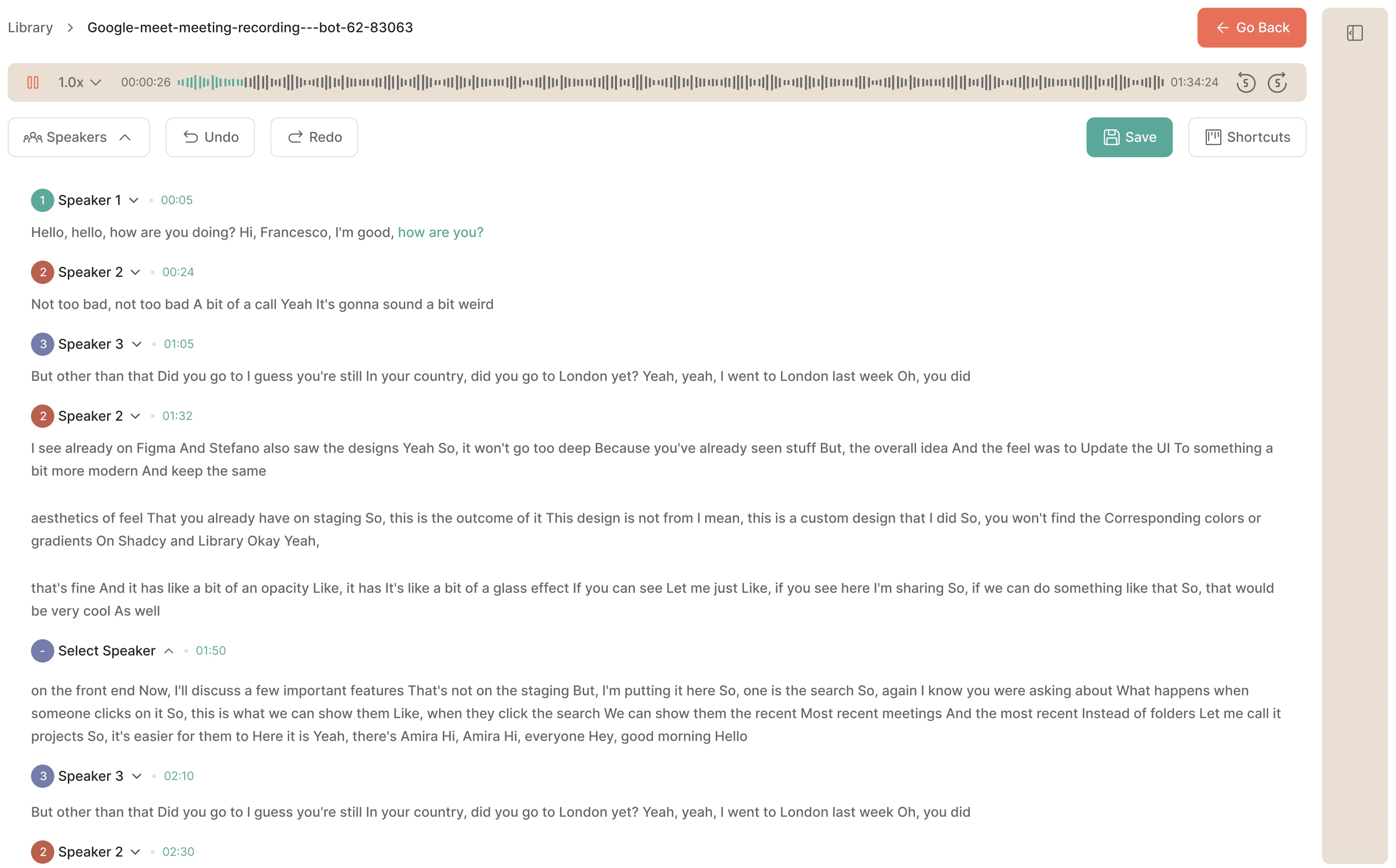 Dashboard view 4